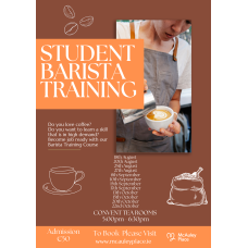 Barista Training for Students
