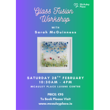 Fused Glass Workshop with Sarah McGuinness