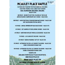 McAuley Place Raffle
