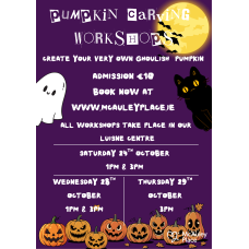 Pumpkin Carving Workshop Pumpkin Carving Workshop