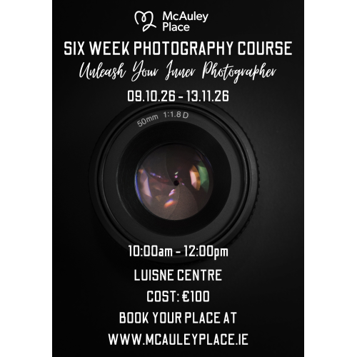 Photography Classes for Beginners - Starting Friday 9th October Photography Classes for Beginners - Starting Friday 9th October